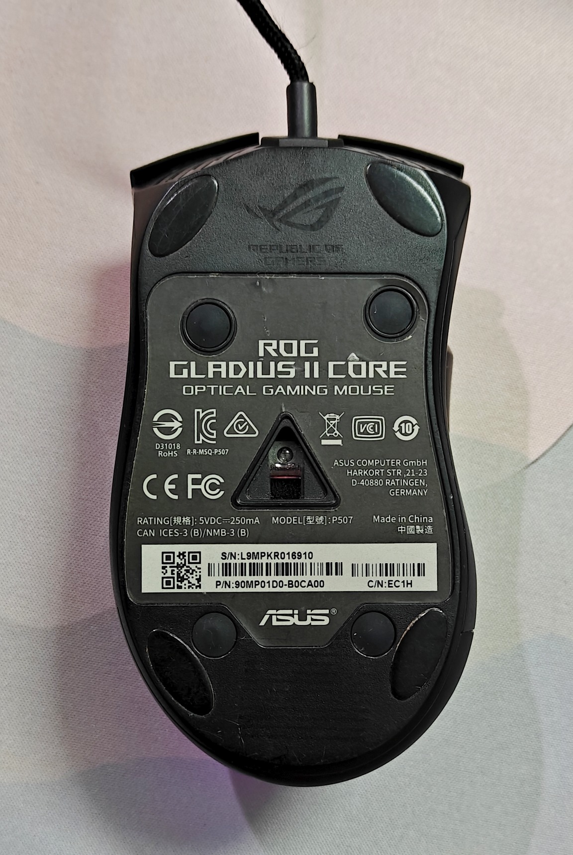 Chuột Gaming ROG Gladius II Core (Cũ 80-85%) - Hotswap Switch, Đã Thay Click Mới | MKShop 5 Chuột Gaming ROG Gladius II Core (Cũ 80-85%) - Hotswap Switch, Đã Thay Click Mới | MKShop - Ảnh 5
