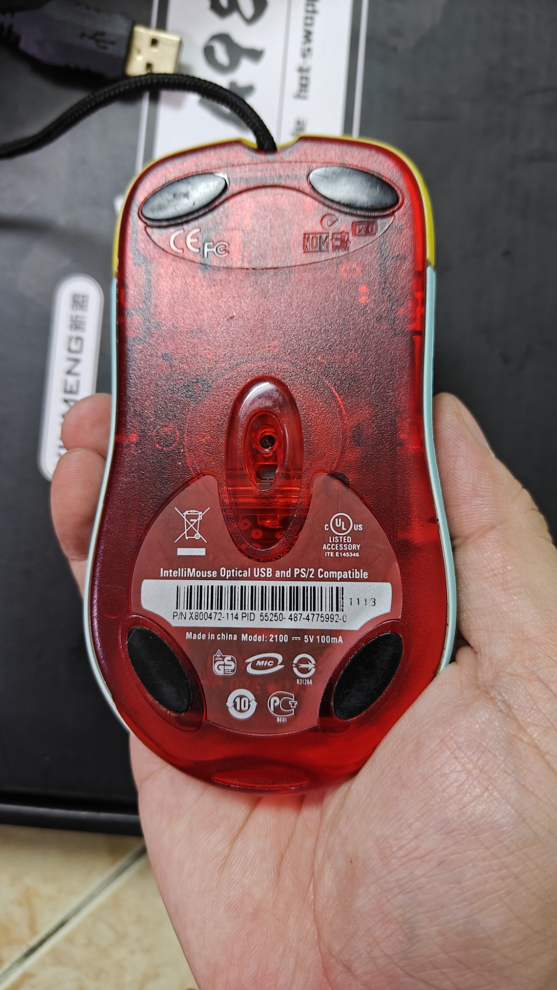 Chuột Gaming Microsoft IntelliMouse Optical 1.1A (Cũ) - Custom Pikachu, Đã Thay Click | MKShop 6 Chuột Gaming Microsoft IntelliMouse Optical 1.1A (Cũ) - Custom Pikachu, Đã Thay Click | MKShop - Ảnh 6